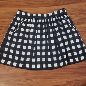 Banana Republic Checkered Skirt